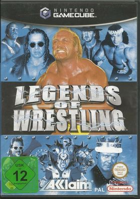 Legends Of Wrestling (Nintendo GameCube, 2002, DVD-Box) ohne Anleitung