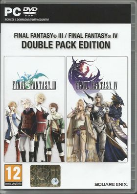 Final Fantasy III 3 + Final Fantasy IV 4 Double Pack (PC 2016 DVD-Box) MIT Steam