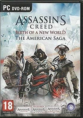 Assassins Creed The American Saga (PC, 2014, DVD-BOX) sehr guter Zustand