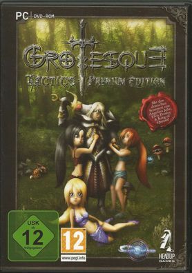 Grotesque Tactics - Premium Edition (PC 2011 DVD-Box) mit Anleitung, Top Zustand