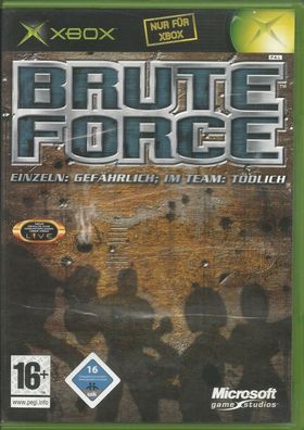 Brute Force (Microsoft Xbox, 2003, DVD-Box) sehr guter Zustand
