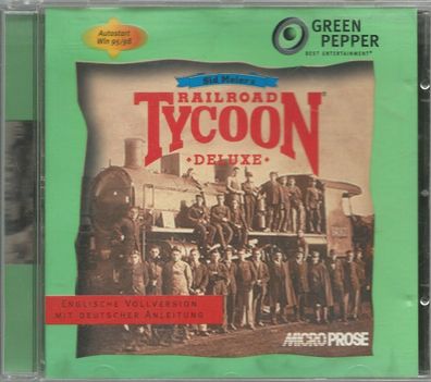 Railroad Tycoon Rarität von Green Pepper im Jewel Case für Windows 95 / 98