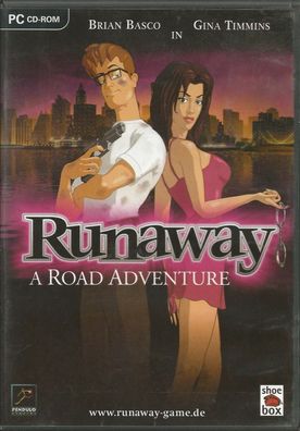 Runaway - A Road Adventure (PC, 2002, DVD-Box) komplett mit Anleitung