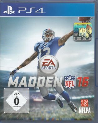 Madden NFL 16 (Sony PlayStation 4, 2015) neuwertig