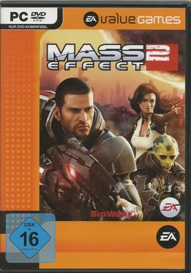 Mass Effect 2 von Value Games (PC, 2010, DVD-Box) Spiel ohne Anleitung
