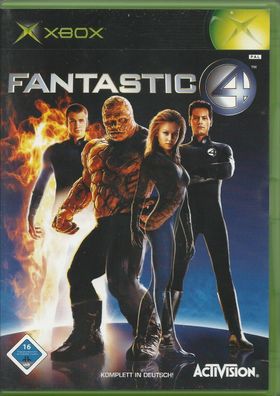 Fantastic Four (Microsoft Xbox, 2005, DVD-Box) sehr guter Zustand
