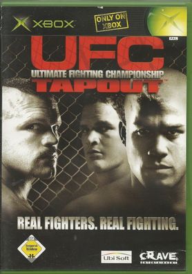UFC Ultimate Fighting Championship Tapout (Microsoft Xbox, 2002, DVD-Box)