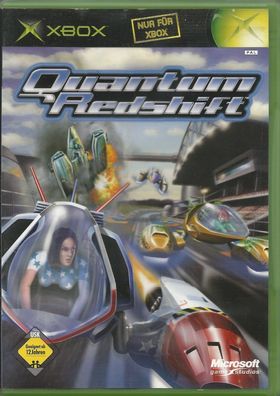 Quantum Redshift (Microsoft Xbox, 2002, DVD-Box)