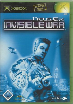 Deus Ex: Invisible War (Microsoft Xbox, 2004, DVD-Box) neuwertig