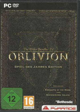 The Elder Scrolls IV - Oblivion (Spiel des Jahres Edition) (PC, 2013, DVD-Box)