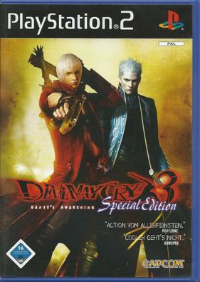 Devil May Cry 3 - Dantes Erwachen Special Edition (PlayStation 2, 2006, DVD-Box)