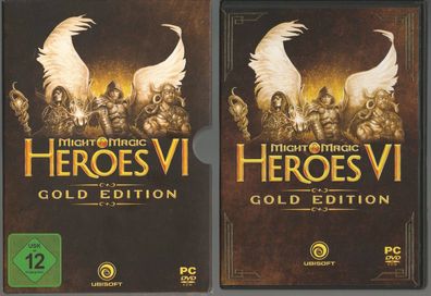 Might And Magic: Heroes VI - Gold Edition (PC, 2012, DVD-Box) Mit Uplay Key Code