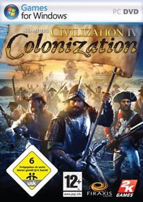 Sid Meiers Civilization IV: Colonization (PC, 2008, DVD-Box)