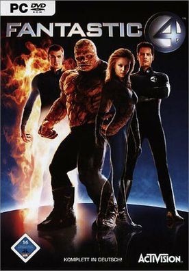 Fantastic Four (PC, 2005, DVD-Box) komplett - sehr guter Zustand