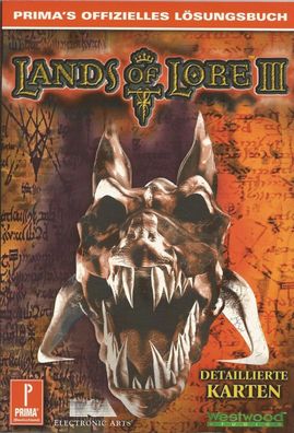 Lands of Lore III 3 - Lösungsbuch - sehr guter Zustand - Rarität