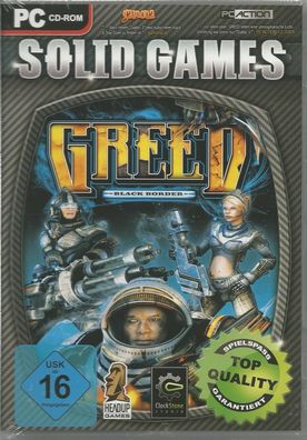Greed - Black Border von Solid Games (PC, 2010, DVD-Box) Neu & Verschweisst