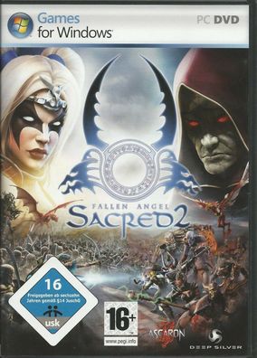 Sacred 2 - Fallen Angel (PC, 2008, DVD-Box) mit Anleitung