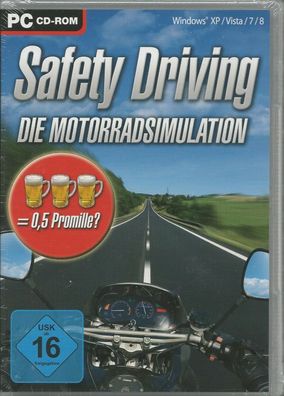 Safety Driving Die Motorradsimulation (PC, 2013 DVD-Box) Brandneu & Verschweisst