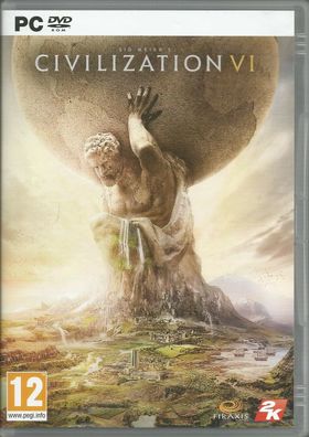 Sid Meiers Civilization VI (PC 2016 DVD-Box) multil. ohne Anleit. Mit Steam Key