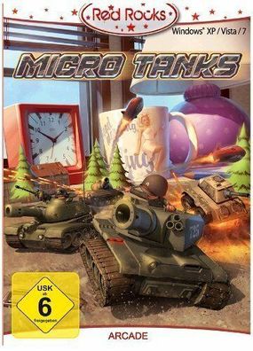 Micro Tanks von Red Rocks (PC, 2011, DVD-Box) - Brandneu & Originalverschweisst