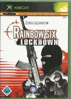 Tom Clancys Rainbow Six: Lockdown (Microsoft Xbox, 2005) sehr guter Zustand