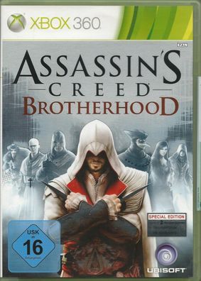 Assassins Creed: Brotherhood - D1 Special Edition (Xbox 360, 2010, Uncut)