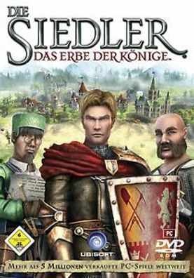 Die Siedler: Das Erbe der Könige (PC, 2004, DVD-Box) - komplett mit Anleitung