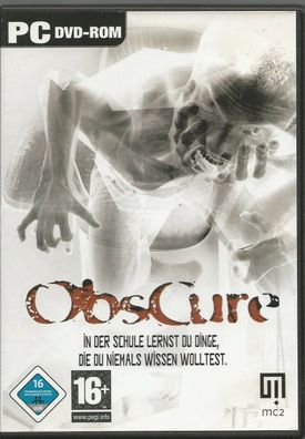 Obscure (PC, 2005, DVD-Box) OHNE Anleitung - Top Zustand