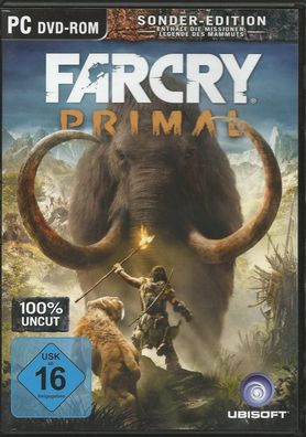 Far Cry Primal Special Edition (PC 2016 DVD-Box) ohne Anleitung, Mit Uplay Key