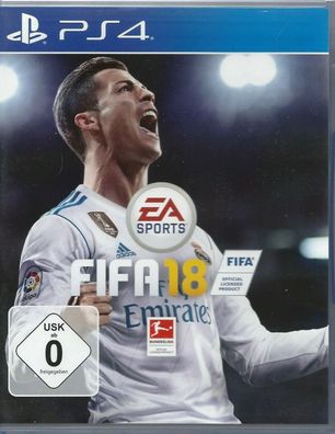 FIFA 18 (Sony PlayStation 4, 2017, DVD-Box) guter Zustand