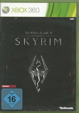The Elder Scrolls V Skyrim (Microsoft Xbox 360 2011 DVD-Box komplett Top Zustand