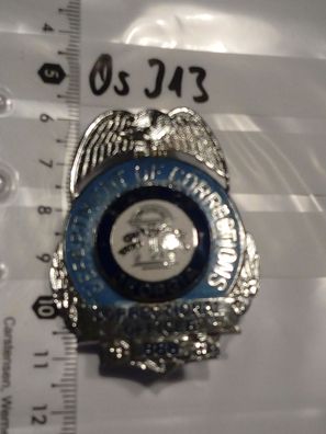 Polizei Police Badge USA Department of Correction (os313)