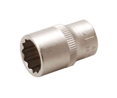 12-kant Stecknuss SW 11mm , 1/4" , Zwölfkantstecknuss