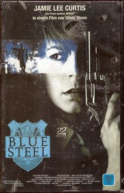 VHS: Blue Steel (1989) Jamie Lee Curtis - Oliver Stone - Neu + OVP