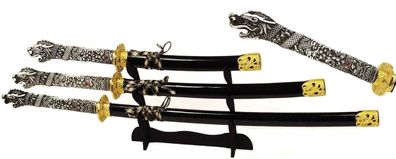 Samurai Drachen Schwerterset