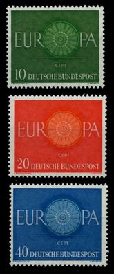 BRD BUND 1960 Nr 337-339 postfrisch X9338EE
