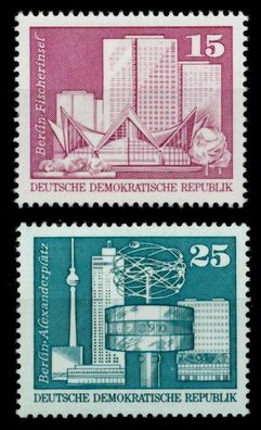 DDR DS AUFBAU IN DER Nr 1853-1854 postfrisch S050D62