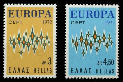 Griechenland 1972 Nr 1106-1107 postfrisch SAC2AE6