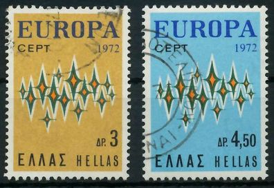 Griechenland 1972 Nr 1106-1107 gestempelt X040296