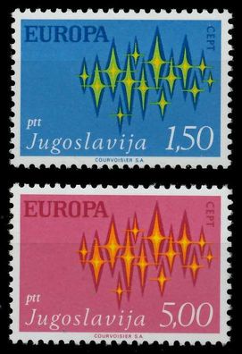 Jugoslawien 1972 Nr 1457-1458 postfrisch SAC2B52