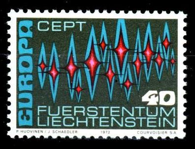 Liechtenstein 1972 Nr 564 postfrisch SAC2B5E