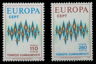 TÜRKEI 1972 Nr 2253-2254 postfrisch SAC2C4E