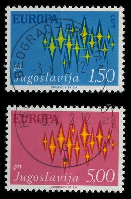 Jugoslawien 1972 Nr 1457-1458 gestempelt X04041E