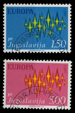 Jugoslawien 1972 Nr 1457-1458 gestempelt X040422