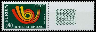 Frankreich 1973 Nr 1827 LFr postfrisch WAAGR PAAR X040526