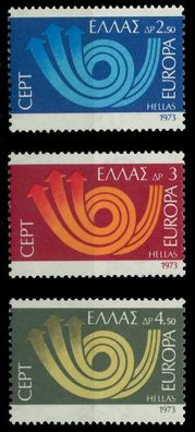 Griechenland 1973 Nr 1147-1149 postfrisch SAC2D92