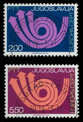 Jugoslawien 1973 Nr 1507-1508 gestempelt X0405CA