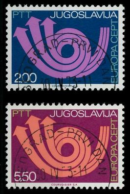 Jugoslawien 1973 Nr 1507-1508 gestempelt X0405CE