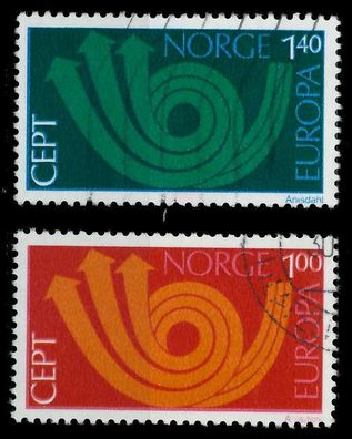 Norwegen 1973 Nr 660-661 gestempelt X040686