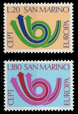 SAN MARINO 1973 Nr 1029-1030 postfrisch SAC2F36